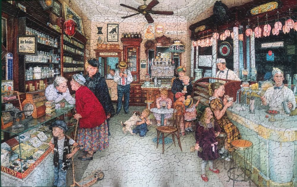 Soda Fountain - Suns Out puzzle collectible [Barcode 796780442740] - Main Image 3