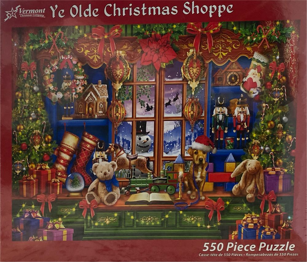 Ye Olde Christmas Shoppe - Vermont Christmas Company puzzle collectible [Barcode 819273022394] - Main Image 3