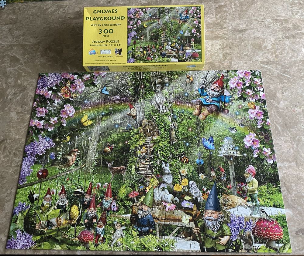 Sunsout: Gnomes Playground - SunsOut puzzle collectible [Barcode 796780350885] - Main Image 2