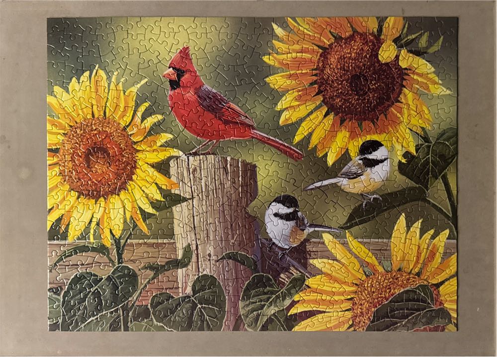 Sunflower And Songbirds - Bits & Pieces 🇺🇸 puzzle collectible [Barcode 192949012913] - Main Image 2