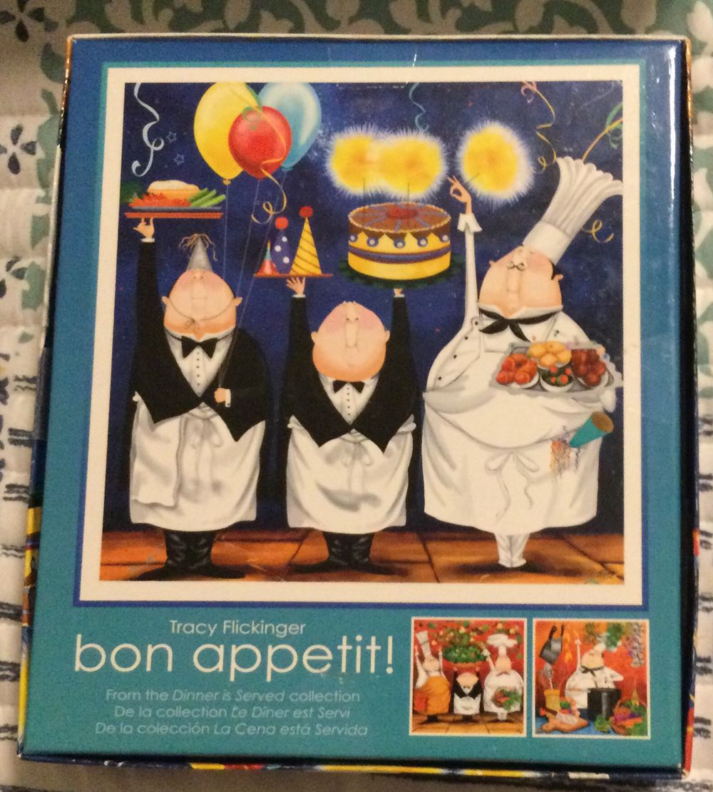 Bon Appetit -  Ceaco puzzle collectible [Barcode 021081220378] - Main Image 2