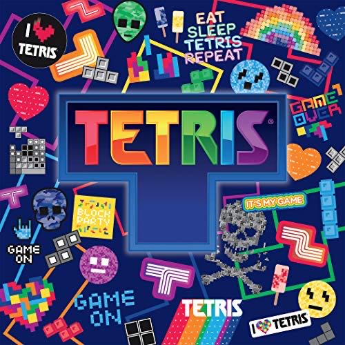 Tetris Sticker Collage - Ceaco puzzle collectible [Barcode 021081291774] - Main Image 1