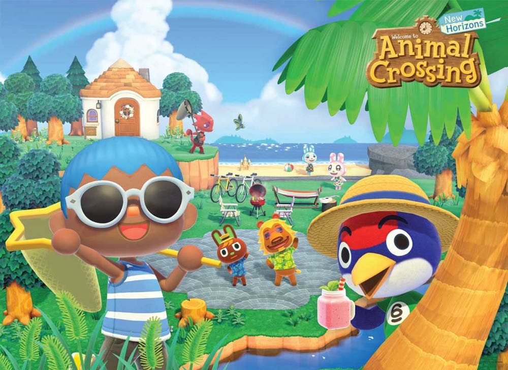 Welcome To Animal Crossing New Horizons - The Op Puzzles puzzle collectible [Barcode 700304155702] - Main Image 2