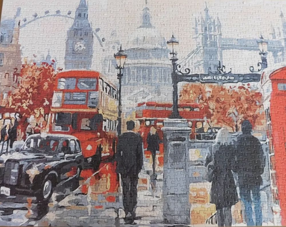 London Collage - Castorland Puzzle puzzle collectible [Barcode 5904438103140] - Main Image 3