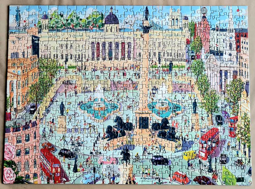 London - Trafalgar Square - Ravensburger puzzle collectible [Barcode 4005556145461] - Main Image 3