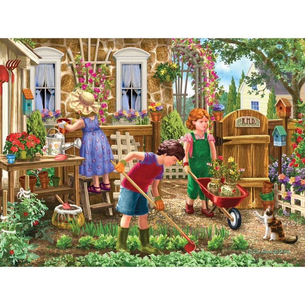 Green Thumb Club - Bits And Pieces puzzle collectible [Barcode 192949021229] - Main Image 2