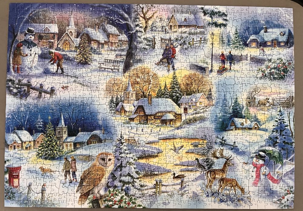 Let It Snow - House Of Puzzles puzzle collectible [Barcode 5060002001745] - Main Image 2
