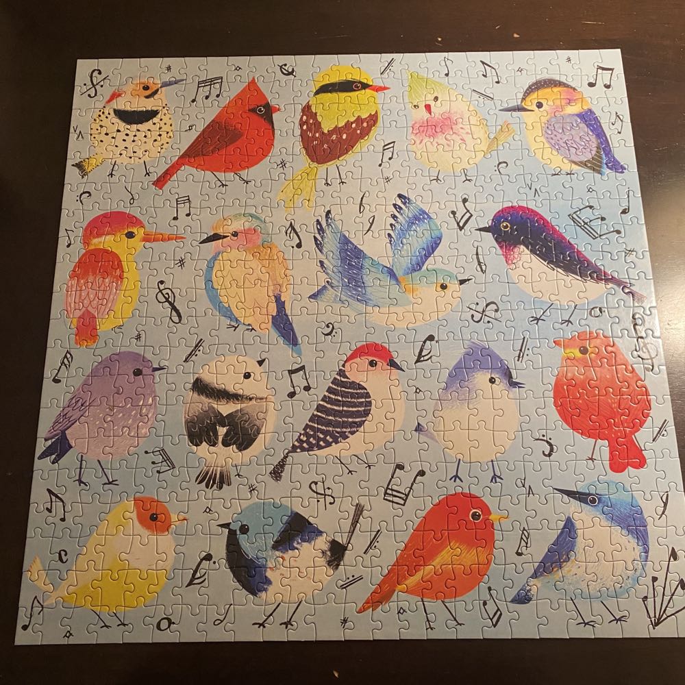 Songbirds - Mudpuppy puzzle collectible [Barcode 9780735357655] - Main Image 2