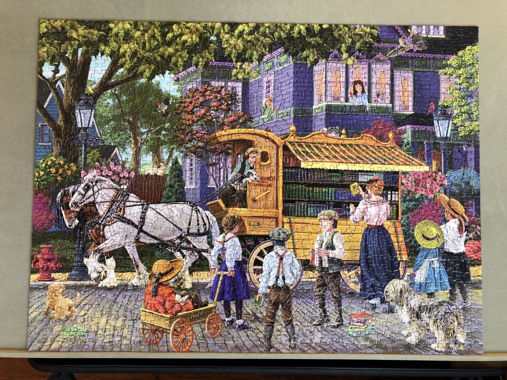 Book Mobile - Bits And Pieces puzzle collectible [Barcode 192949011367] - Main Image 2