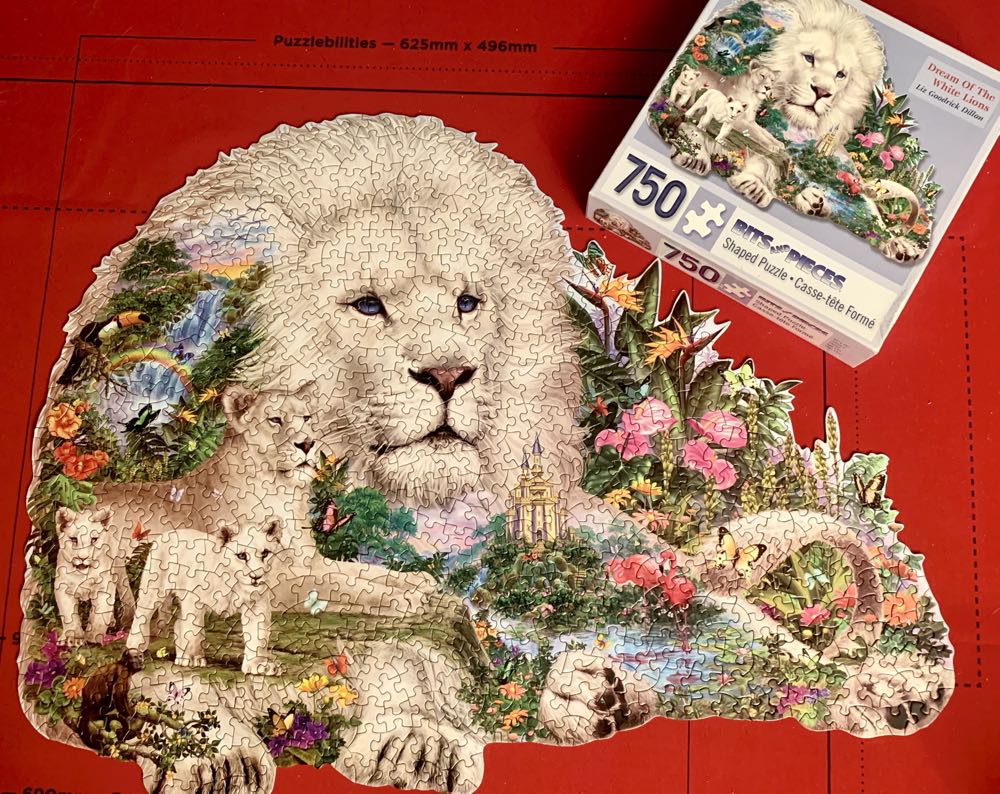 Dream Of The White Lions - Bits And Pieces🇺🇸 puzzle collectible [Barcode 704812404321] - Main Image 2
