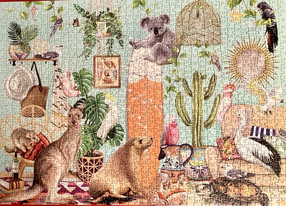 Coastal Abode - LaLa Land 🇦🇺 puzzle collectible [Barcode 9342076037575] - Main Image 2