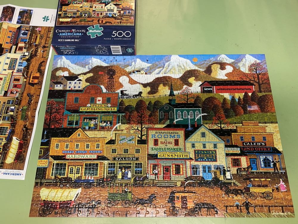 Pete’s Gambling Hall - Buffalo puzzle collectible [Barcode 079346037490] - Main Image 2