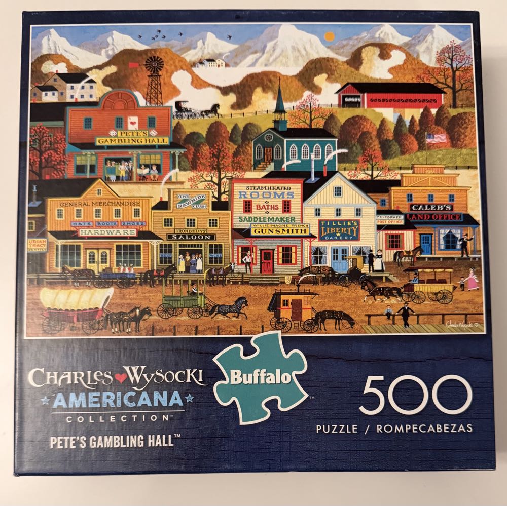 Pete’s Gambling Hall - Buffalo puzzle collectible [Barcode 079346037490] - Main Image 3