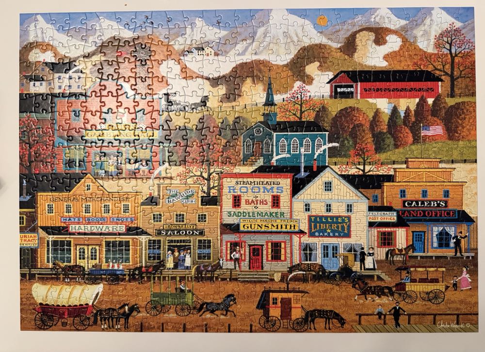 Pete’s Gambling Hall - Buffalo puzzle collectible [Barcode 079346037490] - Main Image 4