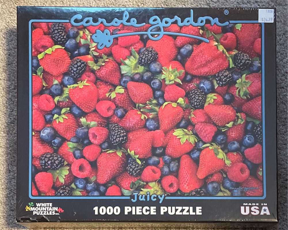 ZZ - Juicy (SOLD) - White Mountain Puzzles puzzle collectible [Barcode 724819254248] - Main Image 2