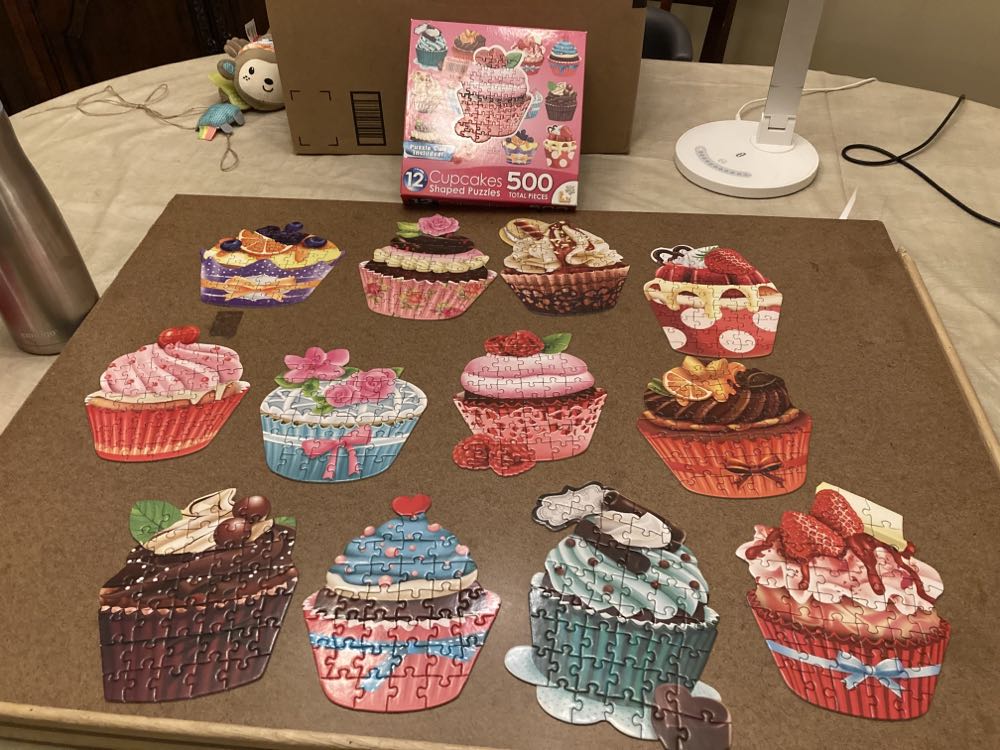 Cupcakes II - CraZArt puzzle collectible [Barcode 4895145414821] - Main Image 3