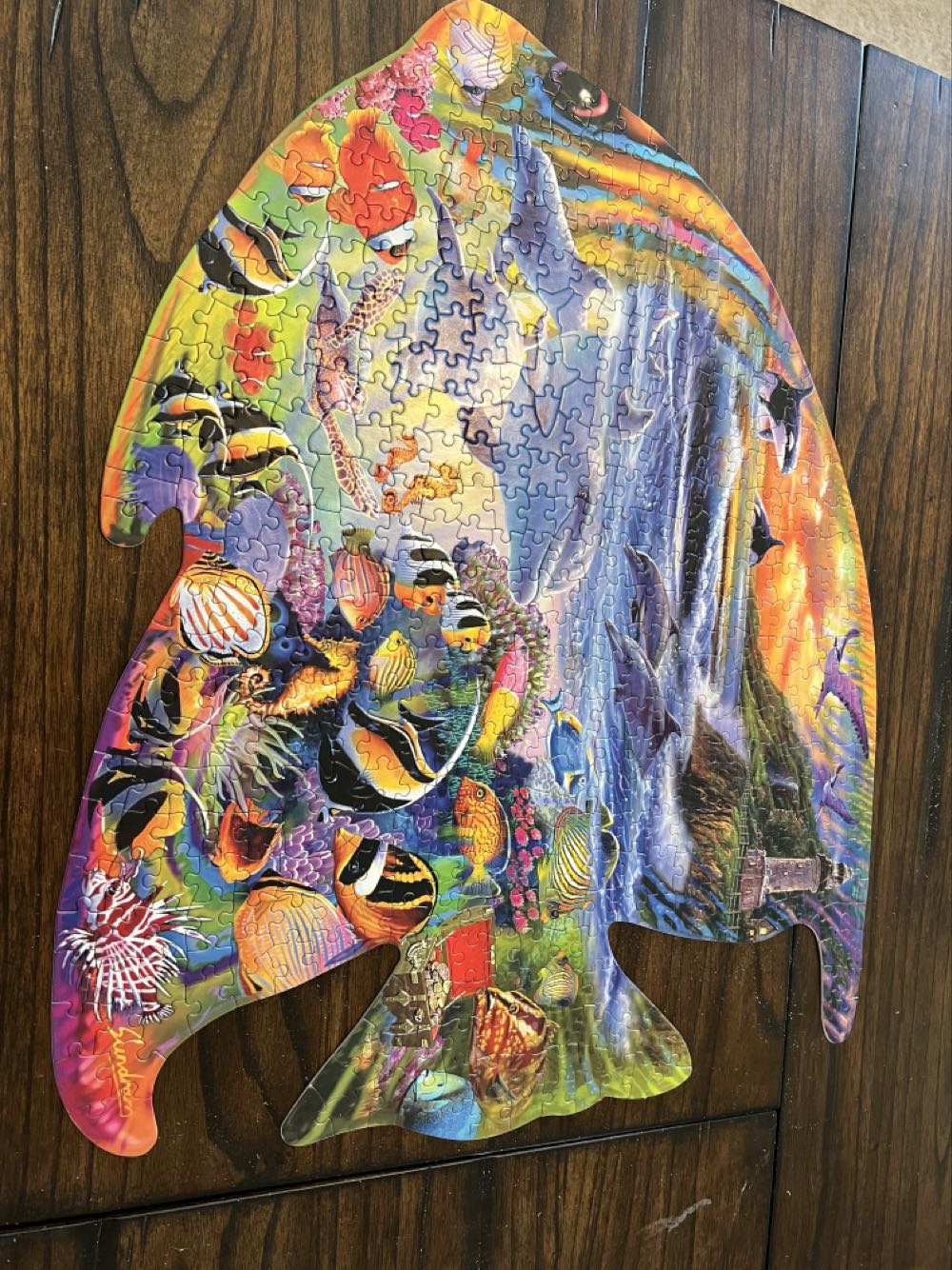 Ceaco: Shaped Like A Fish - Ceaco puzzle collectible [Barcode 021081240871] - Main Image 2