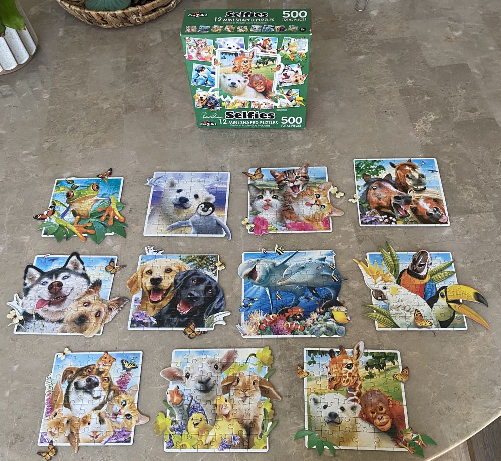 Selfies: Mini Shapes  - CraZArt puzzle collectible [Barcode 4895145424462] - Main Image 2