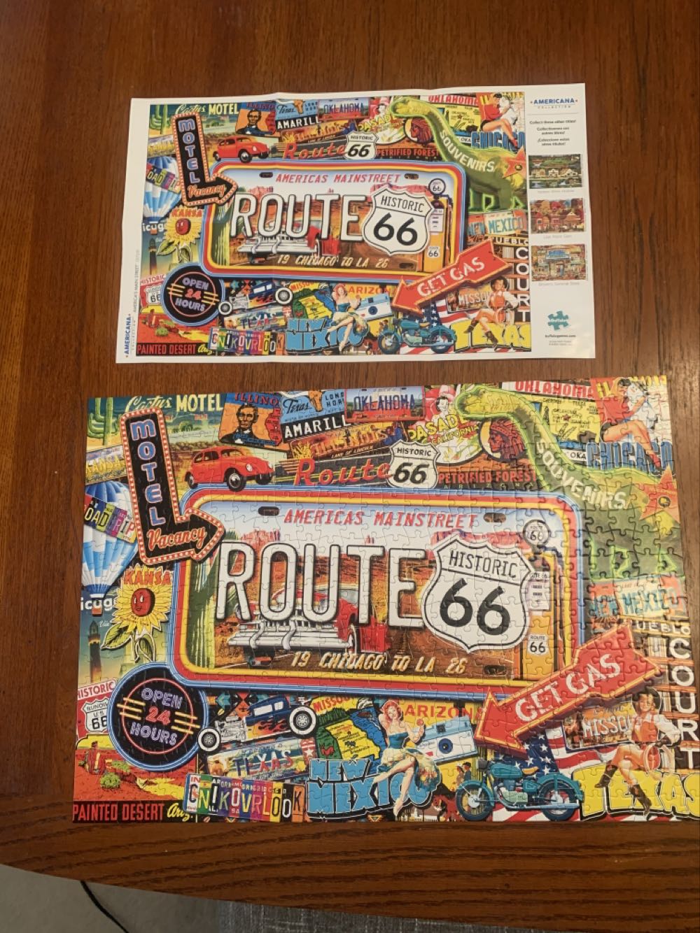 America’s Main Street - Buffalo Games puzzle collectible [Barcode 079346037193] - Main Image 2