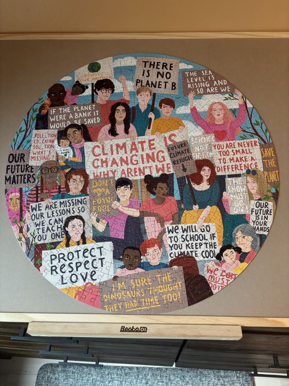 Climate Action - eeBoo 🇺🇸 puzzle collectible [Barcode 689196510380] - Main Image 3