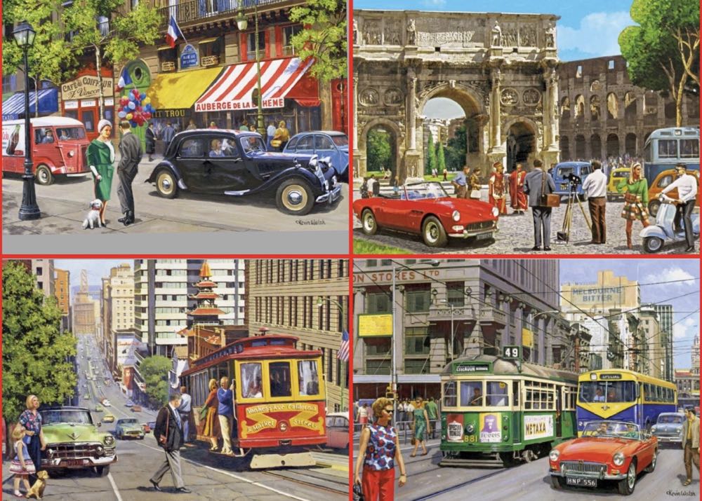 Cities Of The World - Gibsons puzzle collectible [Barcode 5012269050448] - Main Image 2