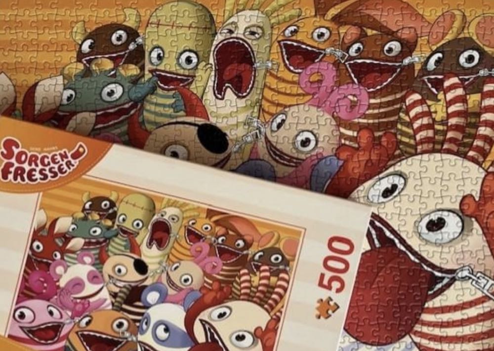 Zorgenvriendjes/Sorgenfresser🟦 - Schmidt Puzzle puzzle collectible [Barcode 4001504597528] - Main Image 4