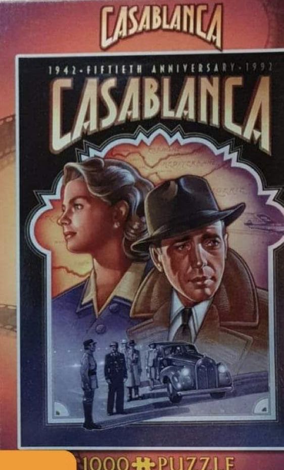Casablanca Film Poster Maken - Falcon de luxe puzzle collectible [Barcode 8710126154717] - Main Image 2