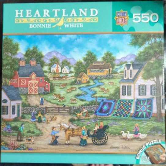 Roadside Gossip - Master Pieces puzzle collectible [Barcode 705988316821] - Main Image 3