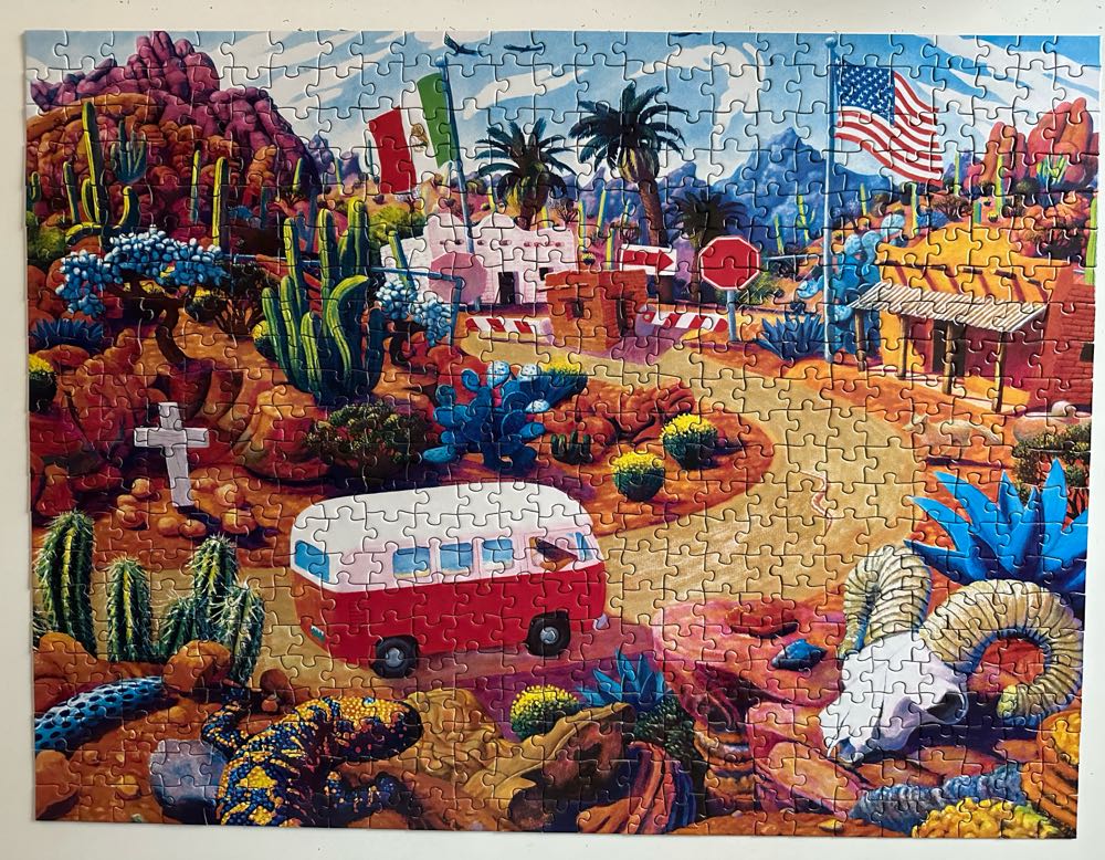 Roadsides Of The Southwest - Touring Time - MasterPieces puzzle collectible [Barcode 705988319600] - Main Image 4