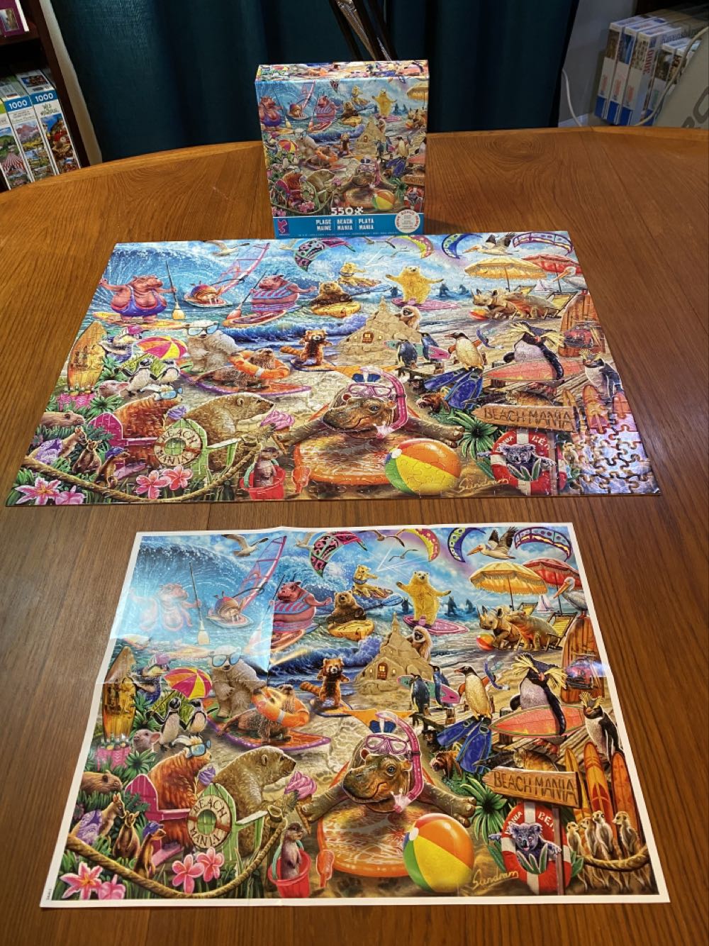 Beach Mania 🔴 - Ceaco puzzle collectible [Barcode 021081240765] - Main Image 3