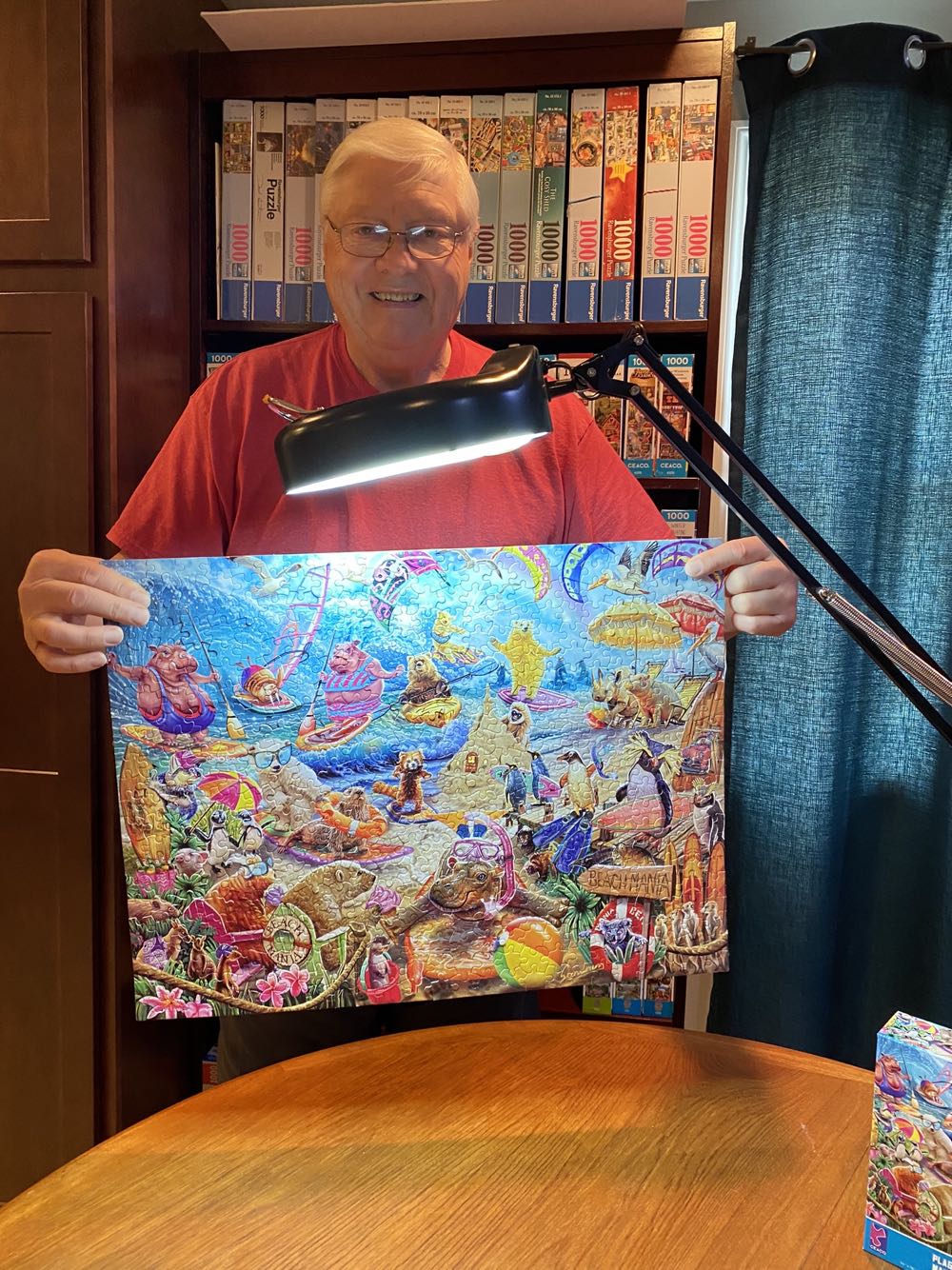 Beach Mania 🔴 - Ceaco puzzle collectible [Barcode 021081240765] - Main Image 4