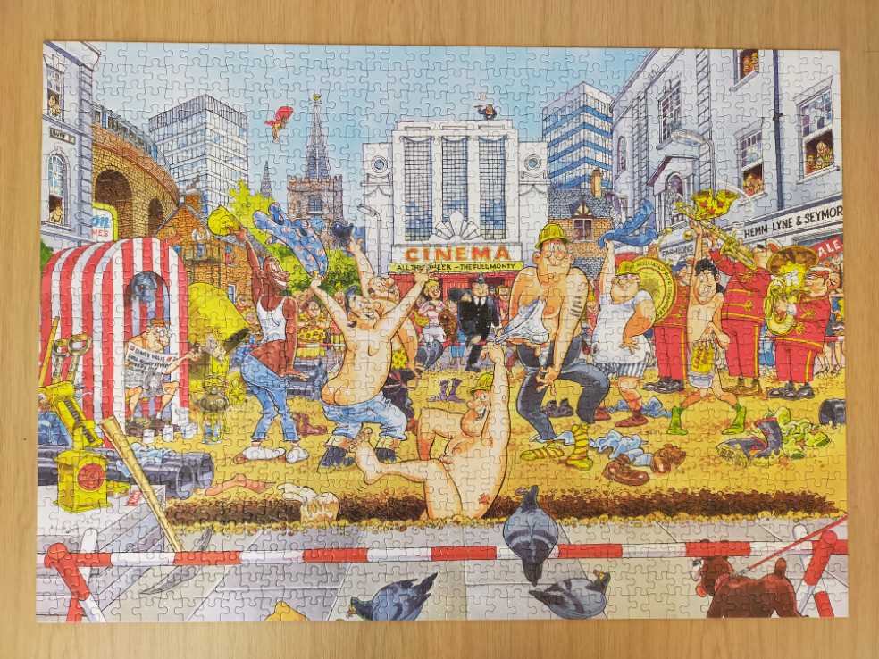 Wasgij Original 3. De Naakte Waarheid!  - Jumbo puzzle collectible [Barcode 8710126019696] - Main Image 2