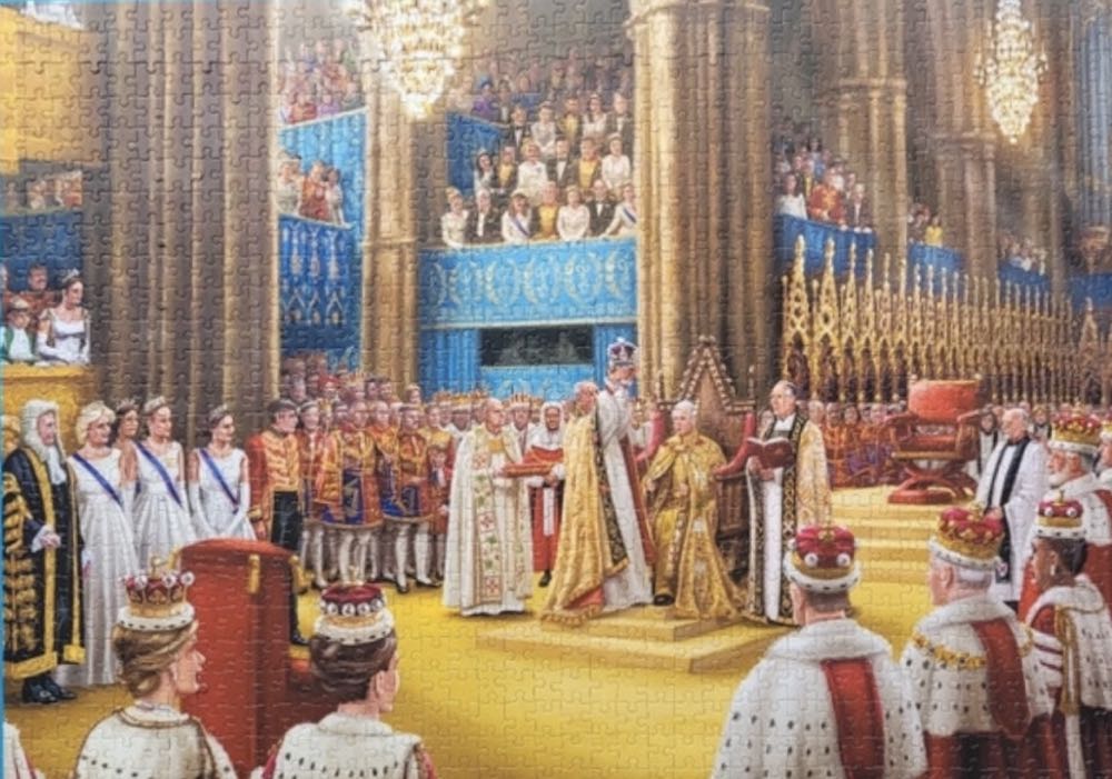The Kings Coronation - Falcon de luxe puzzle collectible [Barcode 8710126000809] - Main Image 3