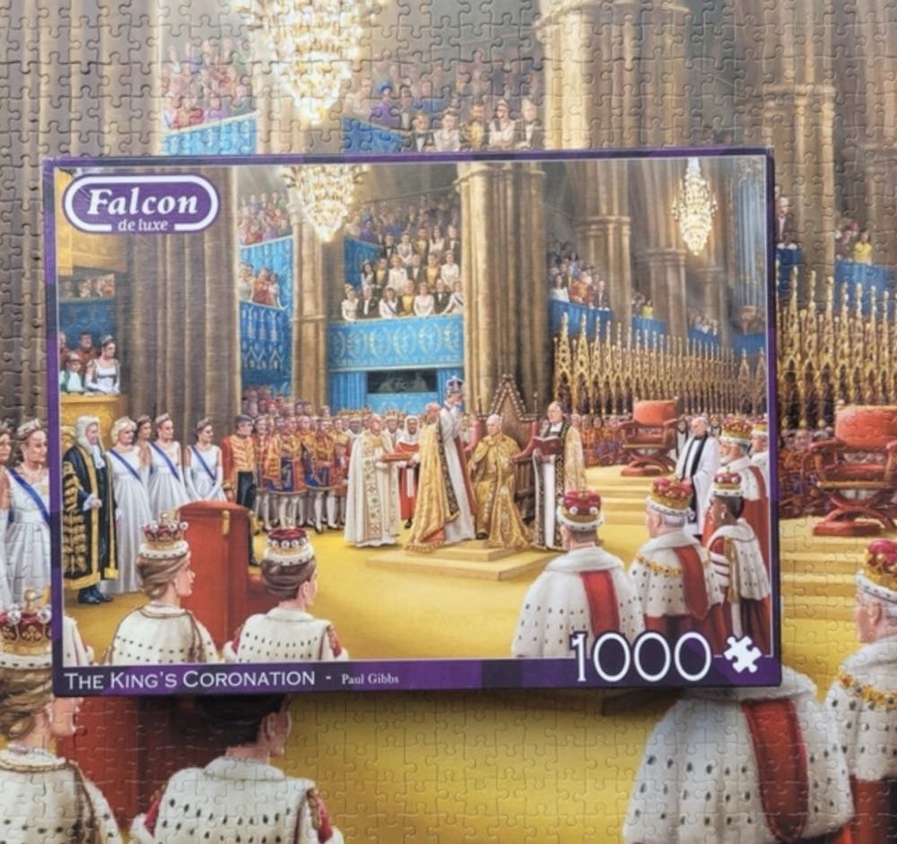 The Kings Coronation - Falcon de luxe puzzle collectible [Barcode 8710126000809] - Main Image 4
