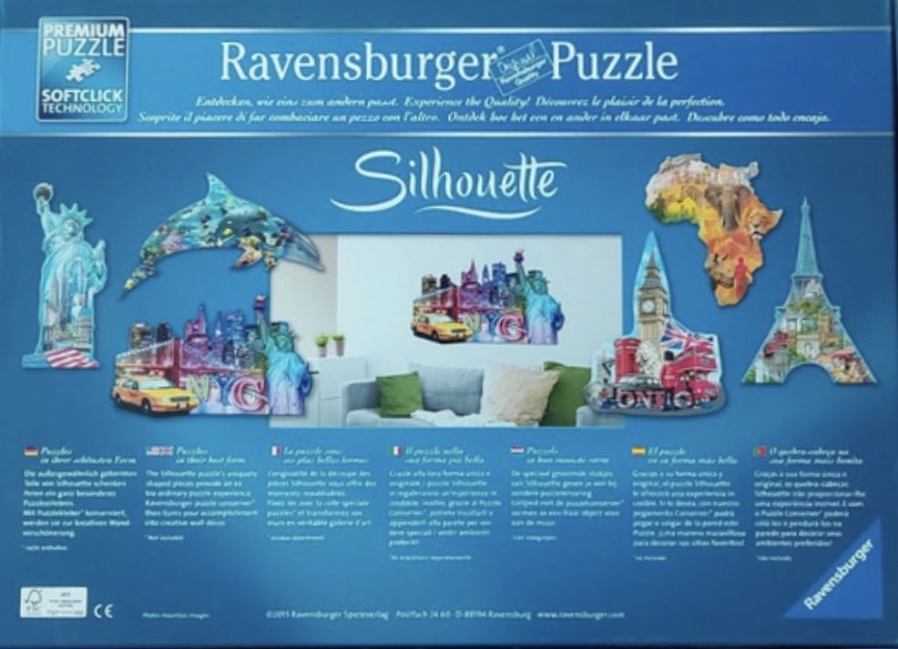 NYC Skyline 💎 - Ravensburger puzzle collectible [Barcode 4005556161539] - Main Image 3