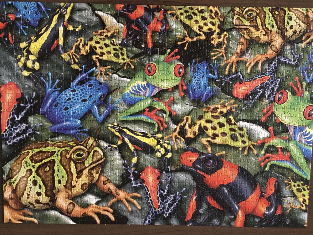 Jigsaw Big Frogs-SOLD - Piatnik puzzle collectible [Barcode 9001890555244] - Main Image 2