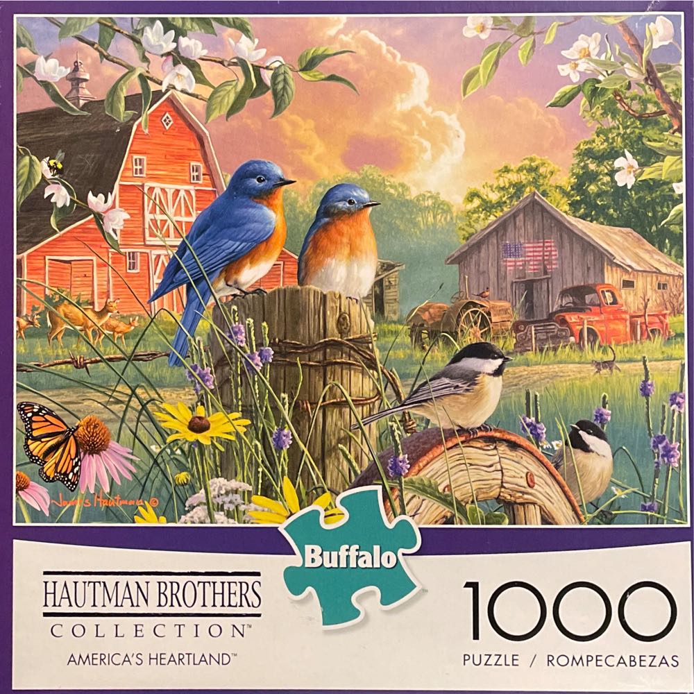 Sold - America’s Heartland - Buffalo puzzle collectible [Barcode 079346111954] - Main Image 2