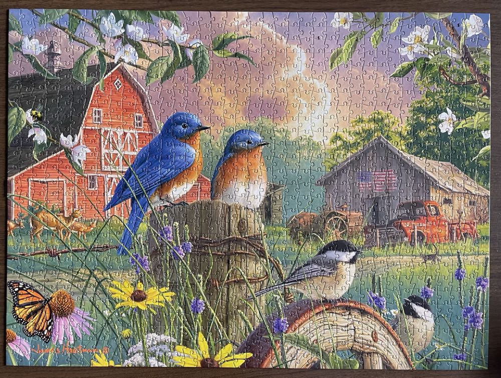 Sold - America’s Heartland - Buffalo puzzle collectible [Barcode 079346111954] - Main Image 3