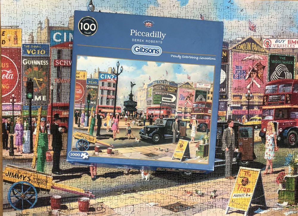 Piccadilly - Gibsons puzzle collectible [Barcode 5012269062564] - Main Image 4
