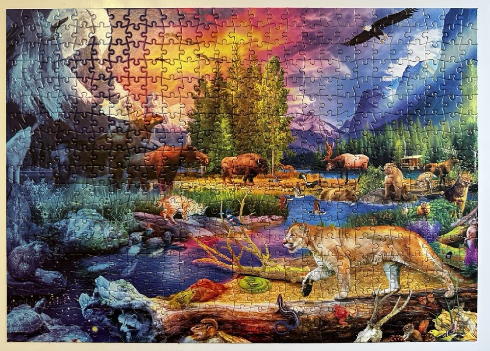 Wild North, The - Buffalo puzzle collectible [Barcode 079346037964] - Main Image 3