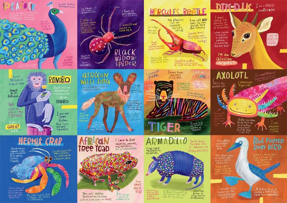 Amazing Nature  Unusual Animals - Buffalo puzzle collectible [Barcode 079346038060] - Main Image 2