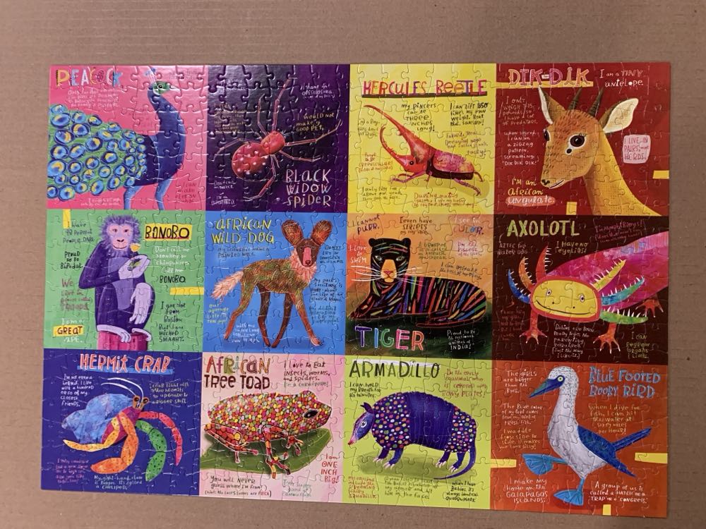 Amazing Nature  Unusual Animals - Buffalo puzzle collectible [Barcode 079346038060] - Main Image 4