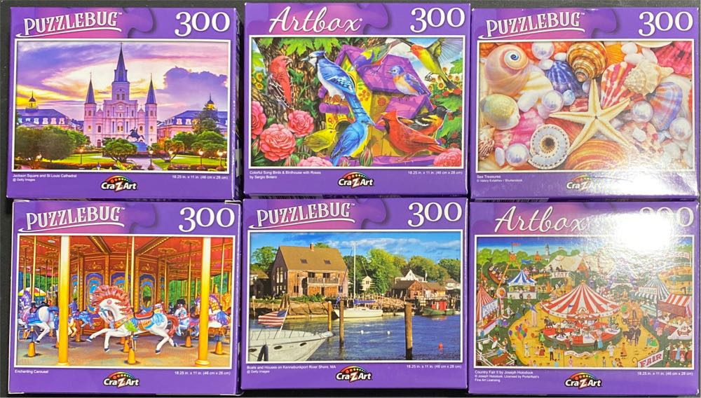 P.d. Moreno Jigsaw 300 Piece Jigsaw By P.d. - CraZArt puzzle collectible [Barcode 639277534408] - Main Image 2