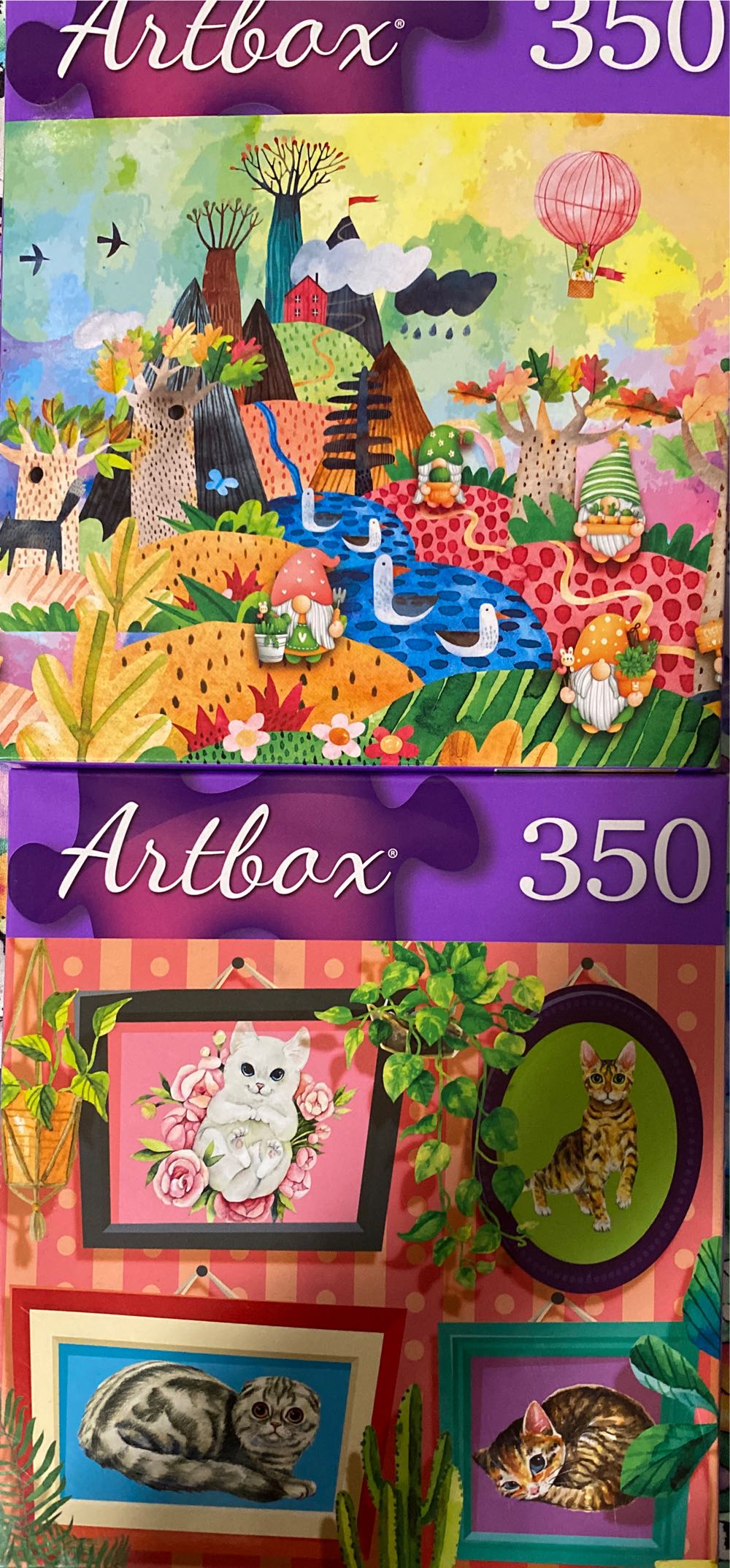 PuzzleBug/Artbox 350 Pieces - CraZArt puzzle collectible - Main Image 2