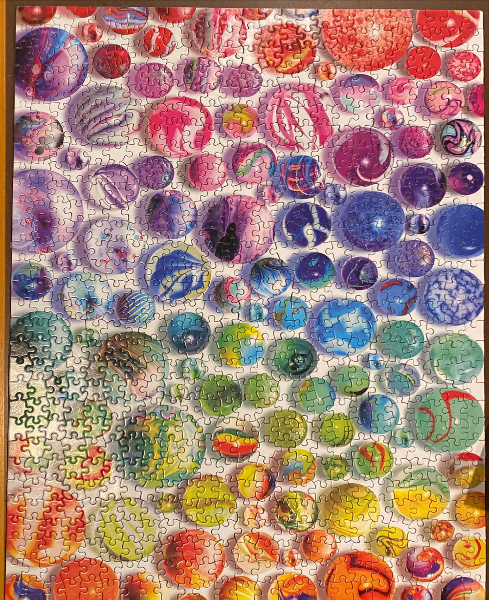 LARS: Colorstory - Rainbow Marbles - Ceaco puzzle collectible [Barcode 021081291835] - Main Image 3