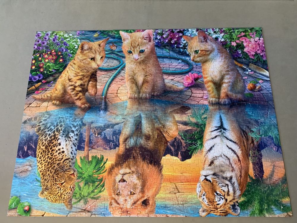 Kitten Dreams - Buffalo Cats puzzle collectible [Barcode 079346172764] - Main Image 2