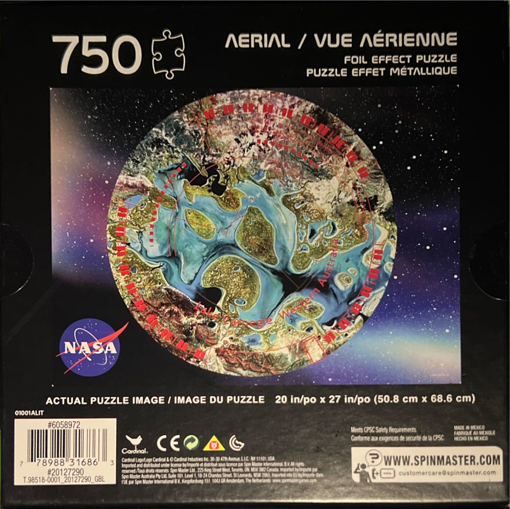 Aerial - Cardinal puzzle collectible [Barcode 778988316863] - Main Image 2