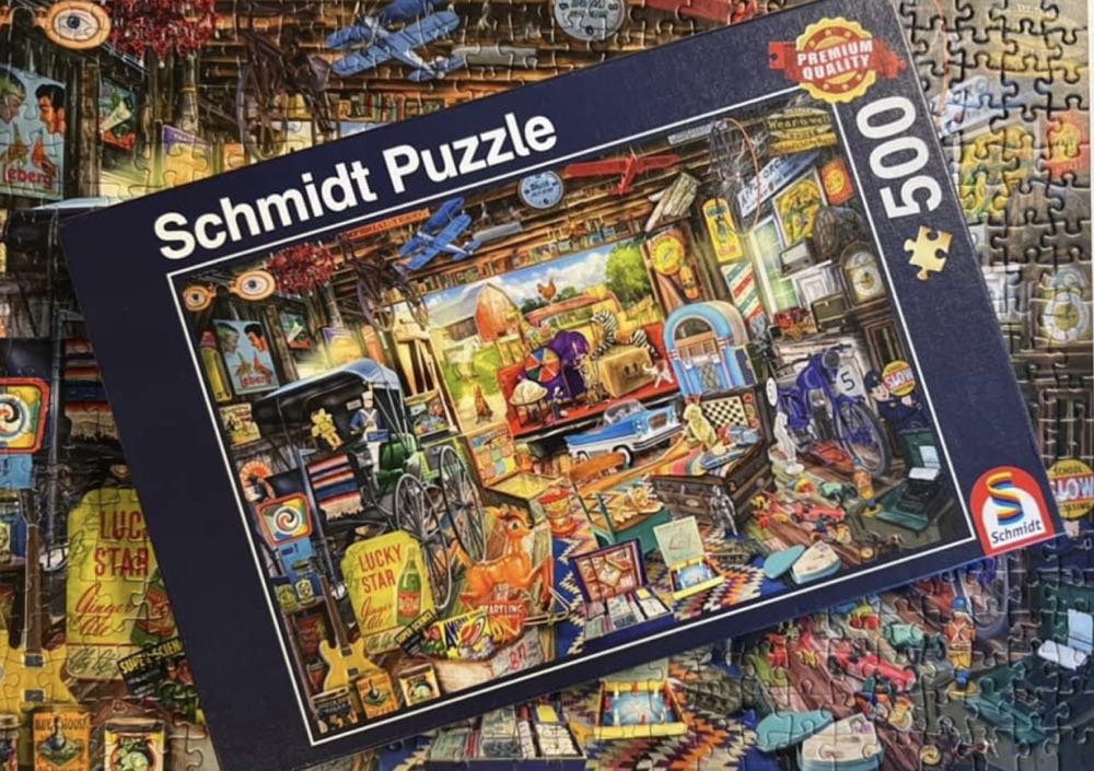 Garage Sale Car Boot Sale - Schmidt Puzzle puzzle collectible [Barcode 4001504589721] - Main Image 4