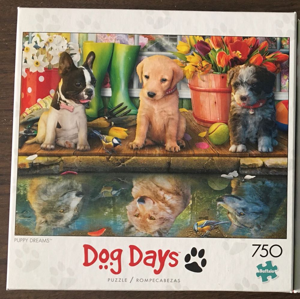 Dog Days: Puppy Dreams - Buffalo Games puzzle collectible [Barcode 079346173372] - Main Image 2
