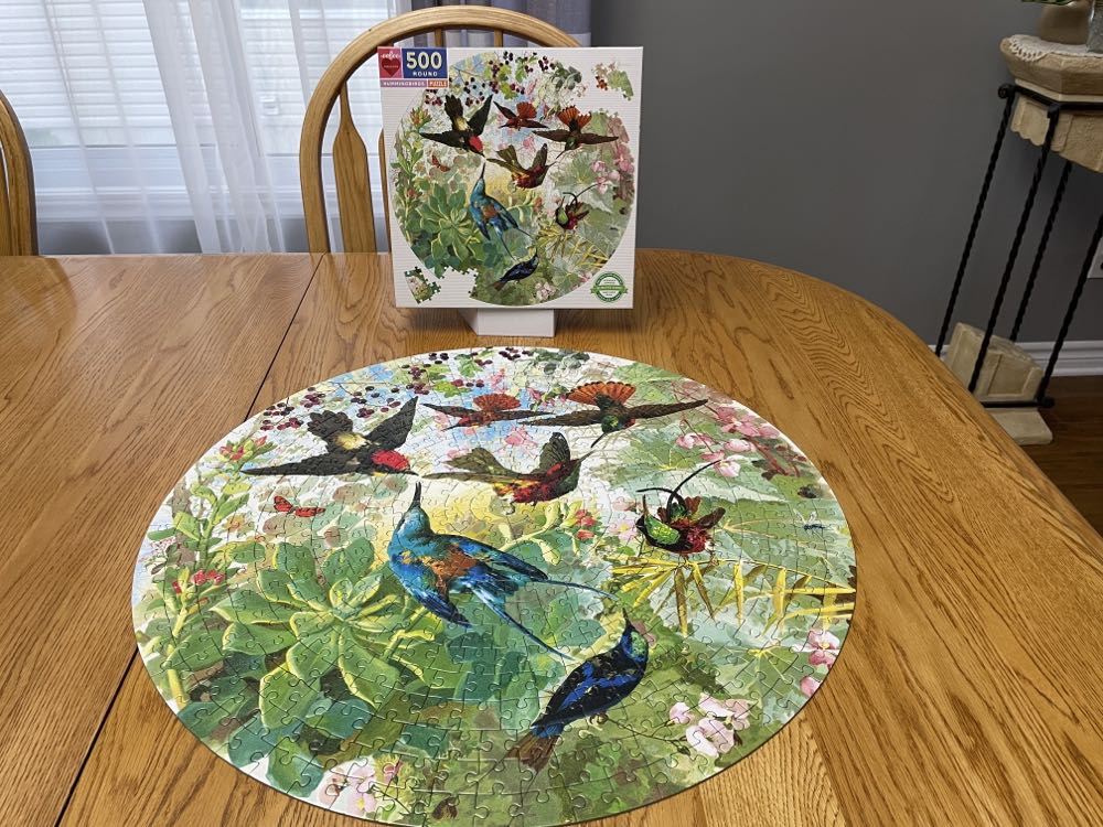 *Hummingbirds - Eeboo puzzle collectible [Barcode 689196507793] - Main Image 2